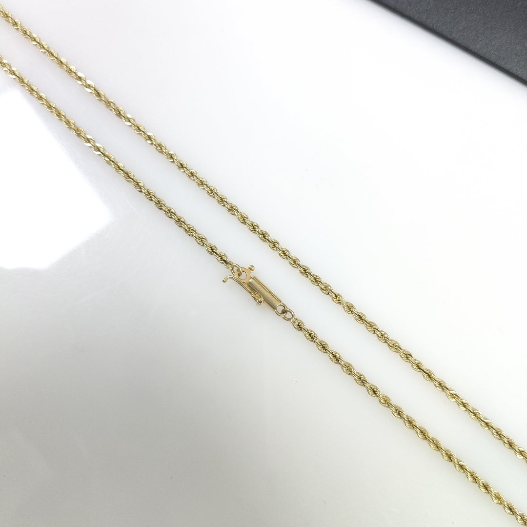 CADENA ORO 14 K 13.5 GRMS (SEMINUEVO)