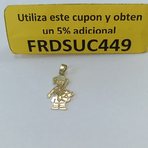 DIJE NIÑA 10K 1 GR (NUEVO)