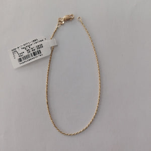 PULSERA TORZAL 14K 21 CM 1.4 GR (NUEVO)