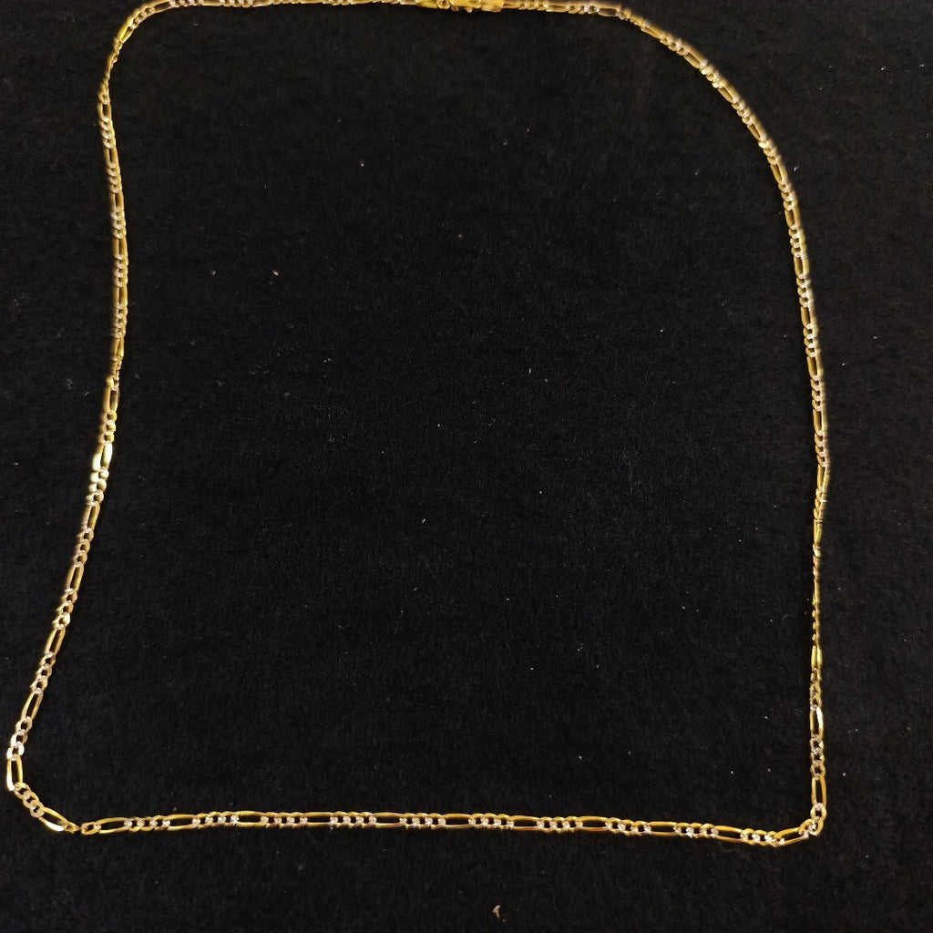 CADENA 3X1 DIAMANTADA 14K 60 CM 4.9 GR (NUEVO)