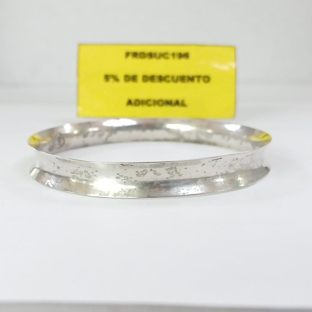 PULSERA RIGIDA PLATA 5,90 GRMS (SEMINUEVO)
