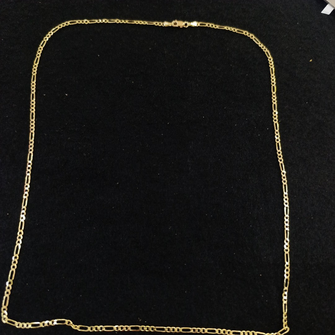 CADENA 3X1 14K 60 CM 5.4 GR (NUEVO)