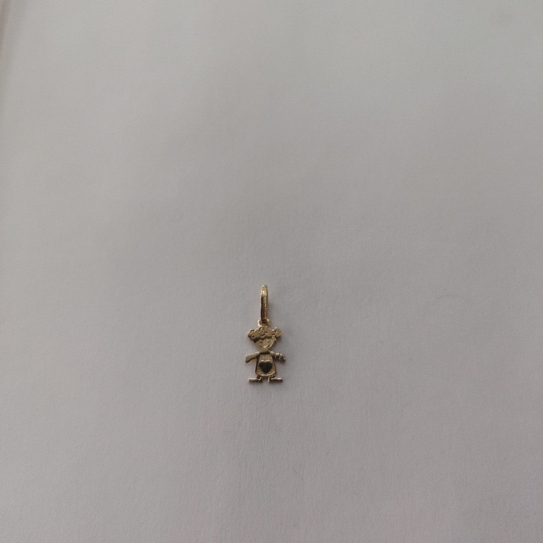 DIJE NIÑA 10K 0.3 GR (NUEVO)