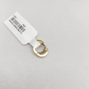ARETES HUGGIE 14K 1.3 GR (NUEVO)