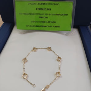 PULSERA ESPECIAL 14K 18 CM 4.3 GR (NUEVO)