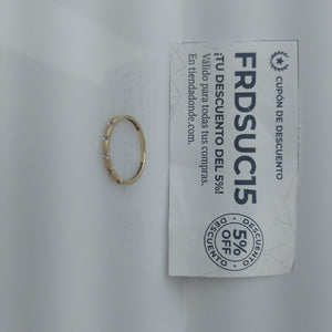 ANILLITO ORO 14 K 1,10 GRMS (SEMINUEVO)