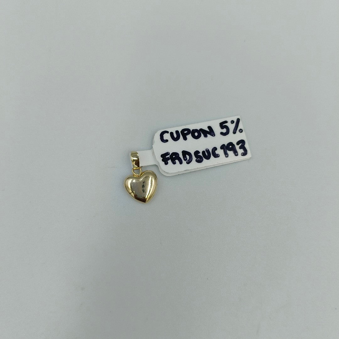 DIJE CORAZON 10K 0.7 GR (NUEVO)