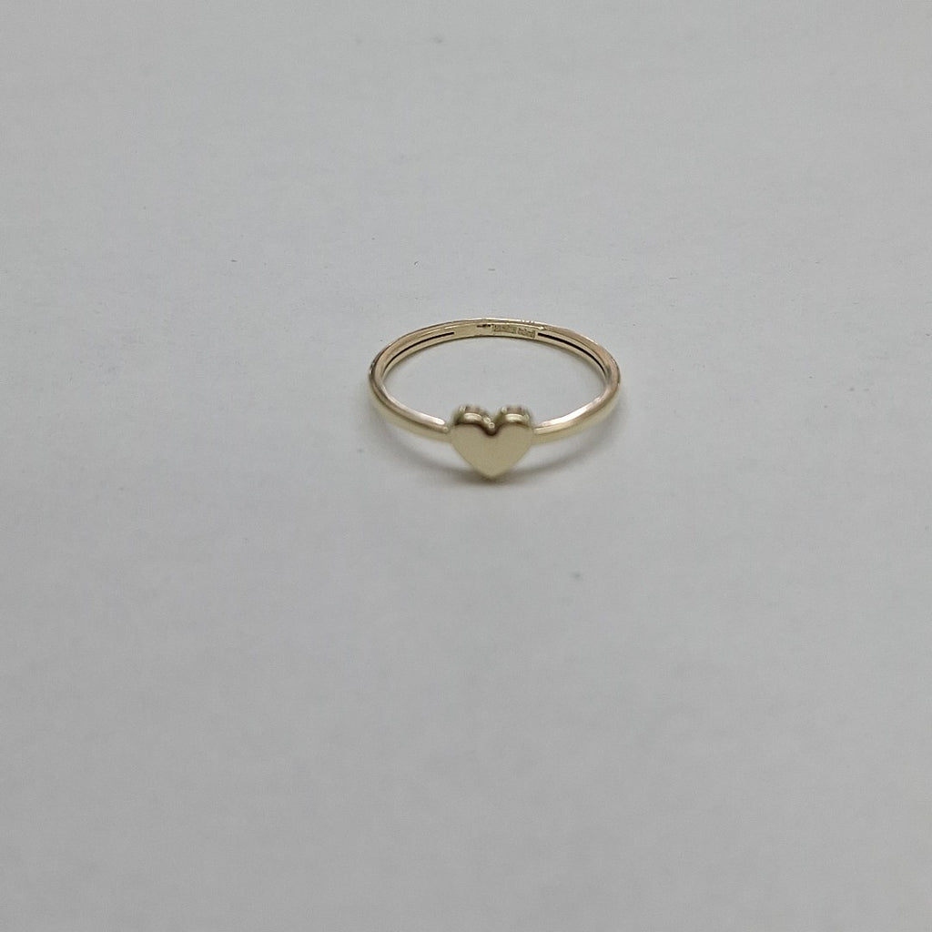 ANILLOS ANILLITO FIG CORAZON 10K TALLA 7 1.1 GR (NUEVO)