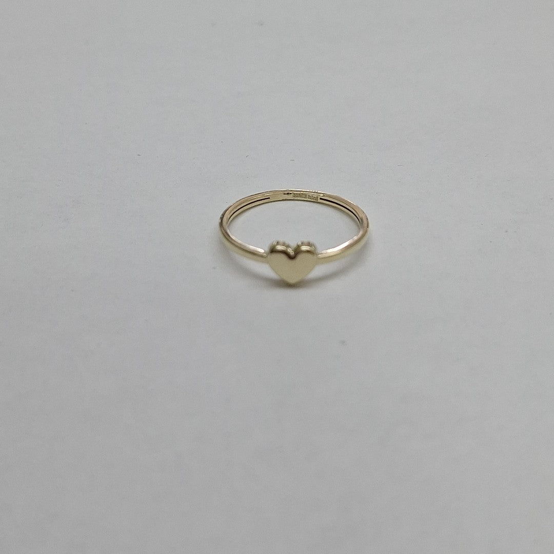 ANILLOS ANILLITO FIG CORAZON 10K TALLA 7 1.1 GR (NUEVO)