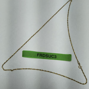 CADENA ORO 14 K 2.4 GRMS (SEMINUEVO)