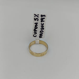 ANILLO ARGOLLA 14K 11.5 TALLA 4.1 GR (NUEVO)