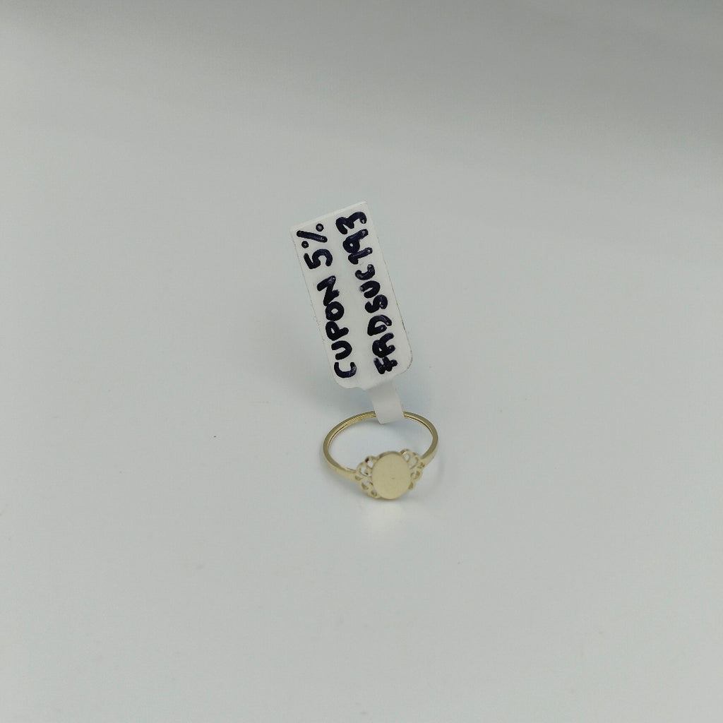 ANILLOS ANILLITO 10K TALLA 8 0.9 GR (NUEVO)