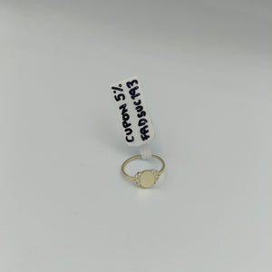 ANILLOS ANILLITO 10K TALLA 8 0.9 GR (NUEVO)