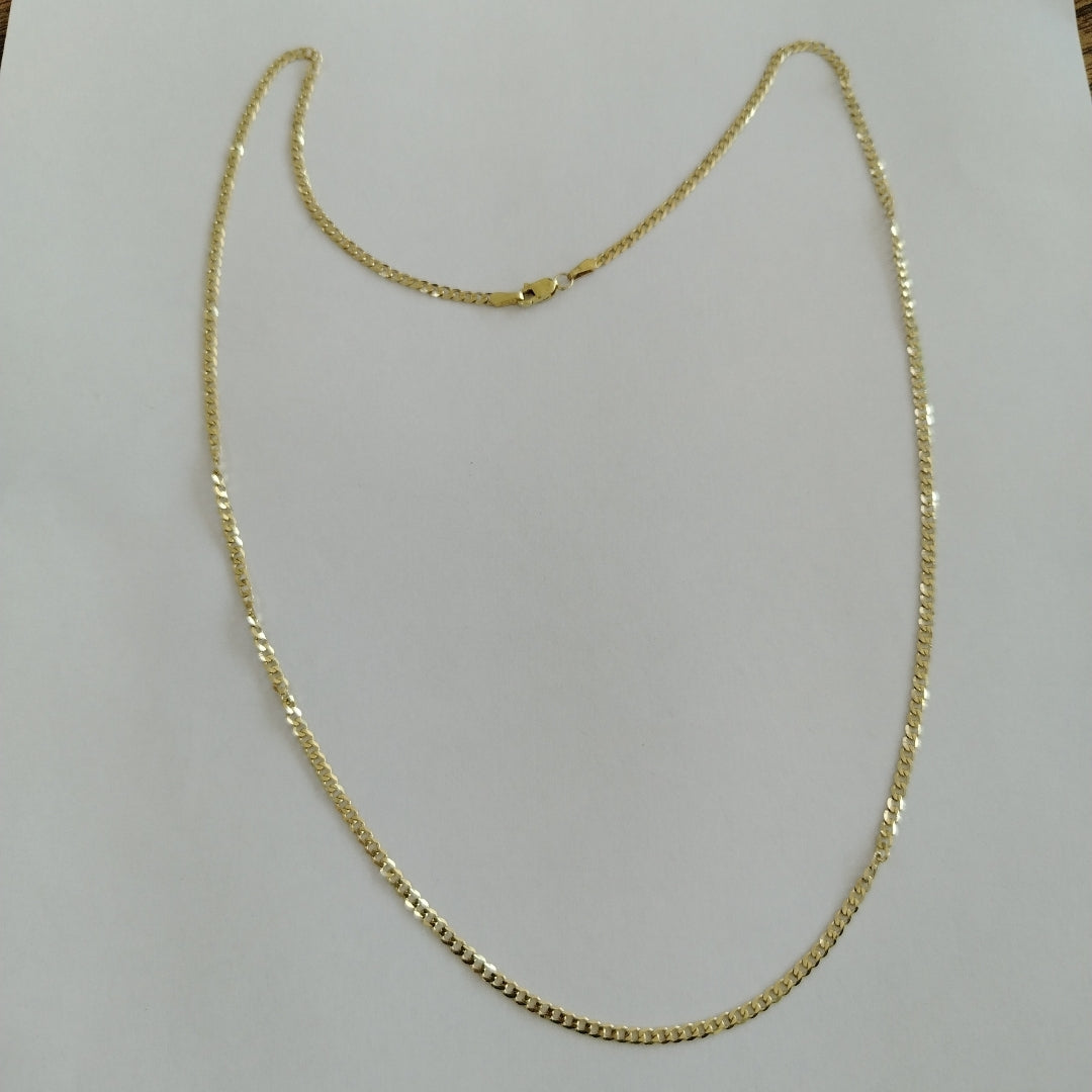 CADENA BARBADA 14K 55 CM 5.9 GR (NUEVO)