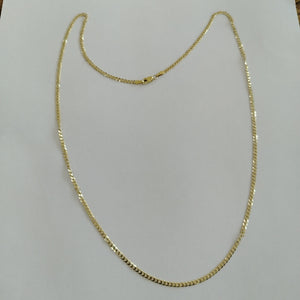 CADENA BARBADA 14K 55 CM 5.9 GR (NUEVO)