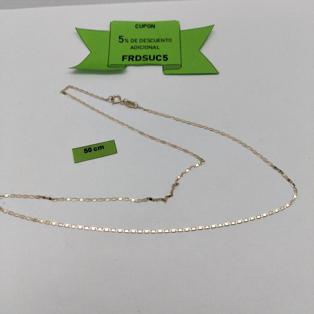 CADENA GUCHI 14K 50 CM 1.9 GR (NUEVO)
