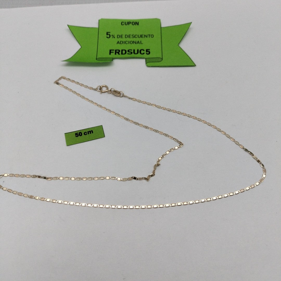 CADENA GUCHI 14K 50 CM 1.9 GR (NUEVO)