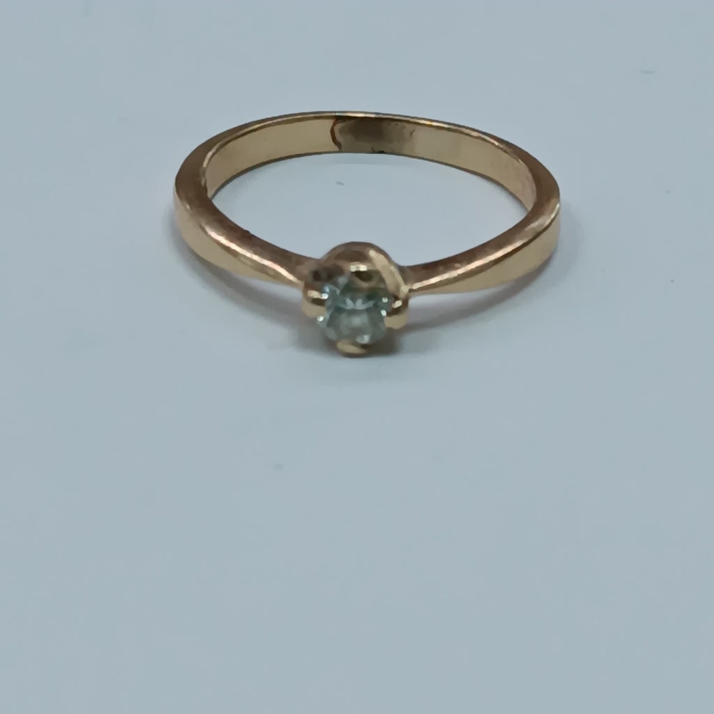 SOLITARIO ORO 14 K 1,90 GRMS (SEMINUEVO)