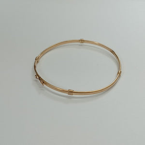 PULSERA RIGIDA ORO 14 K 4.1 GRMS (SEMINUEVO)