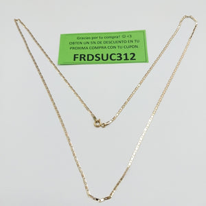 CADENA ORO 14 K 2.5 GRMS (SEMINUEVO)