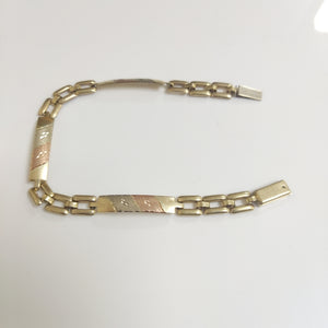 PULSERA ORO 10 K 6.3 GRMS (SEMINUEVO)
