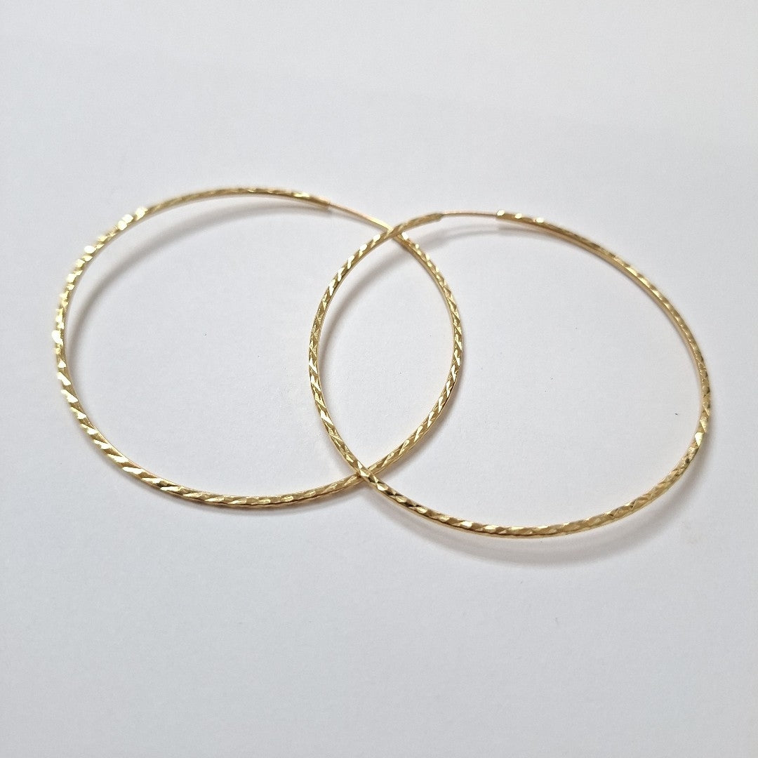 ARRACADAS PAR ORO 10 K 3.8 GRMS (SEMINUEVO)