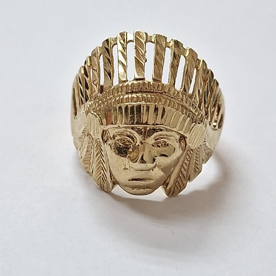 ANILLO ORO 10 K 9.4 GRMS (SEMINUEVO)