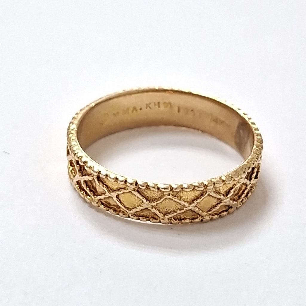 ARGOLLA ORO 14 K 4.1 GRMS (SEMINUEVO)