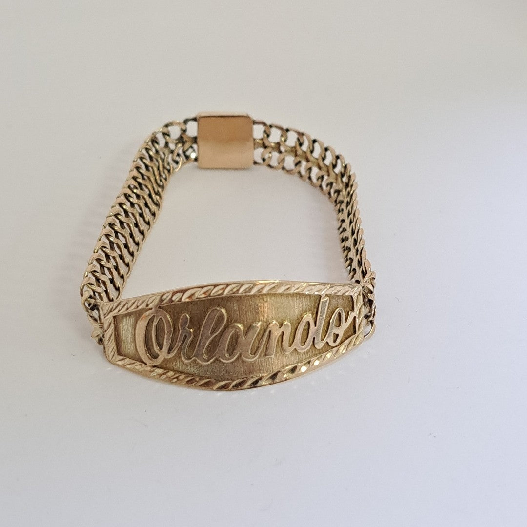ESCLAVA ORO 8 K 13 GRMS (SEMINUEVO)