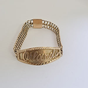 ESCLAVA ORO 8 K 13 GRMS (SEMINUEVO)