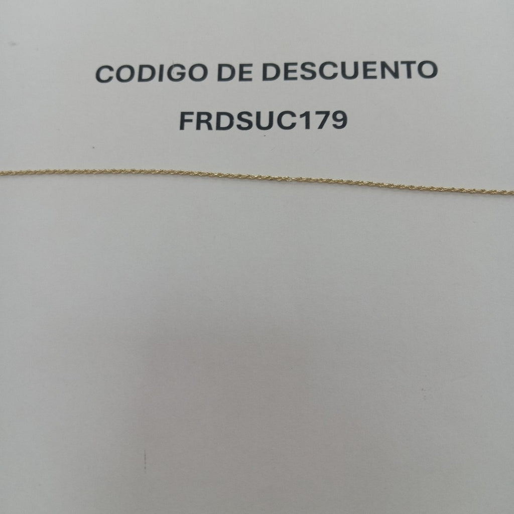 PULSERA TORZAL 14K 21 CM 1.4 GR (NUEVO)