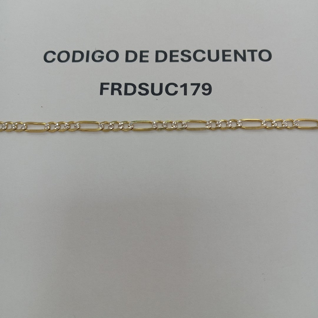 PULSERA 3X1 14K 21 CM 4.5 GR (NUEVO)