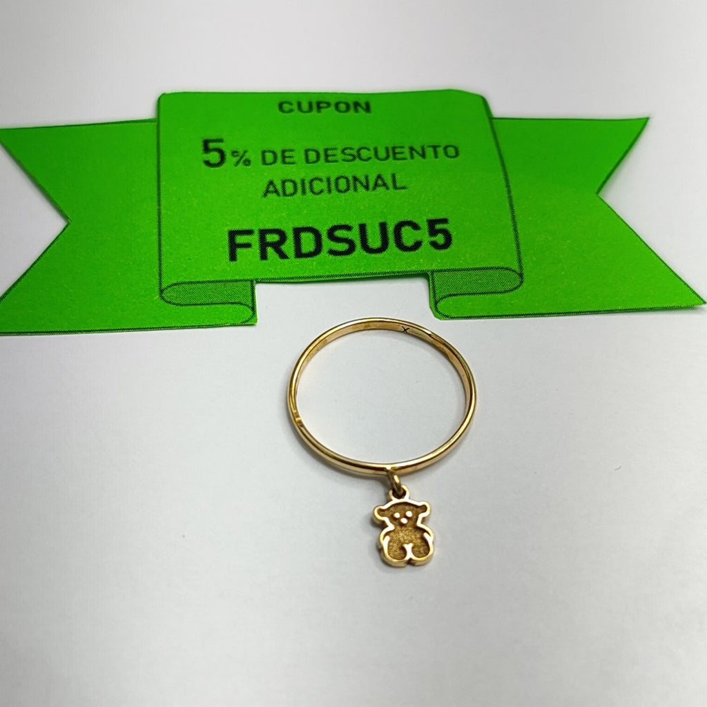 ANILLO ORO 14 K 1,40 GRMS (SEMINUEVO)