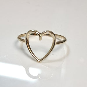 ANILLOS ANILLITO FIG CORAZON 10K TALLA 7 0.9 GR (NUEVO)