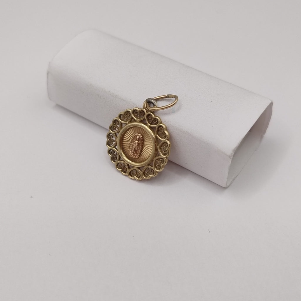 MEDALLA RELIGIOSA ORO 10 K 2.5 GRMS (SEMINUEVO)