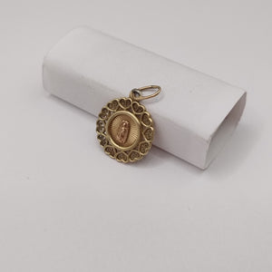 MEDALLA RELIGIOSA ORO 10 K 2.5 GRMS (SEMINUEVO)