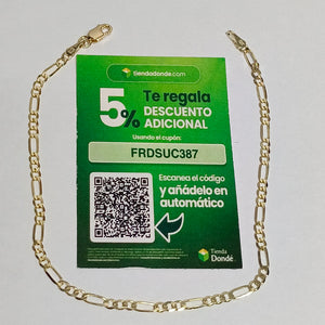 PULSERA 3X1 10K 21 CM 1.8 GR (NUEVO)