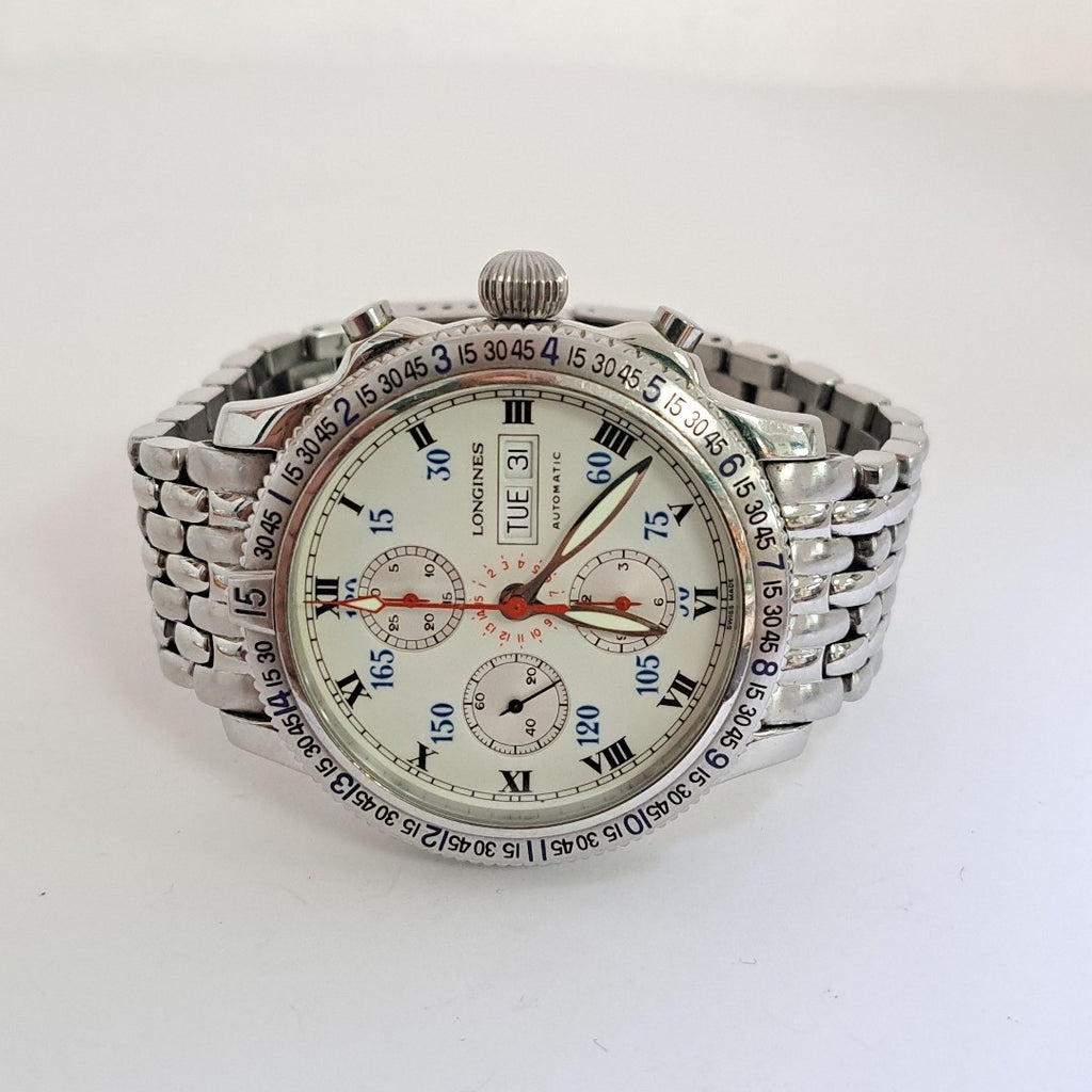 RELOJ CABALLERO LONGINES LIMBERTGH (SEMINUEVO)