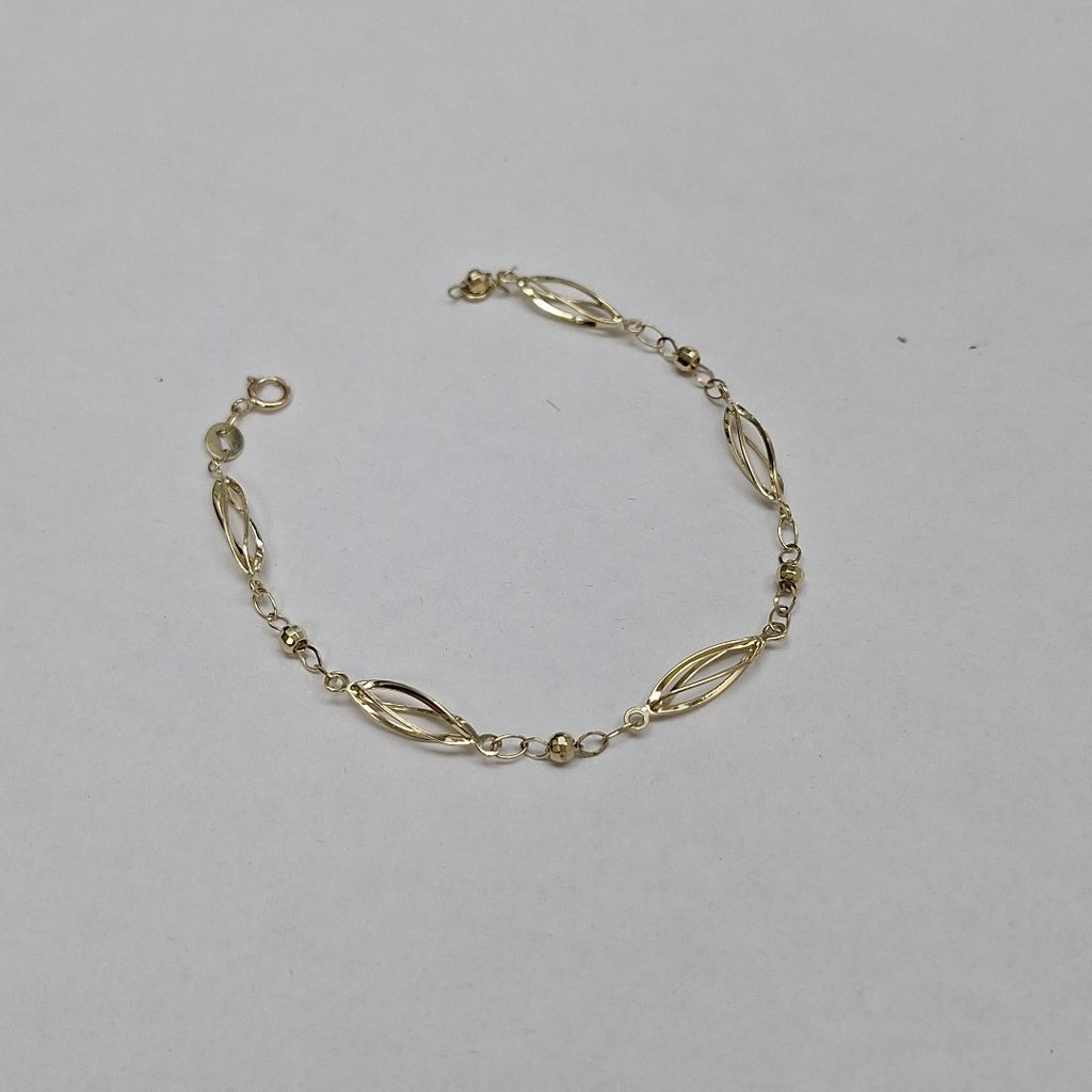 PULSERA ESPECIAL 14K 18 CM 2.1 GR (NUEVO)