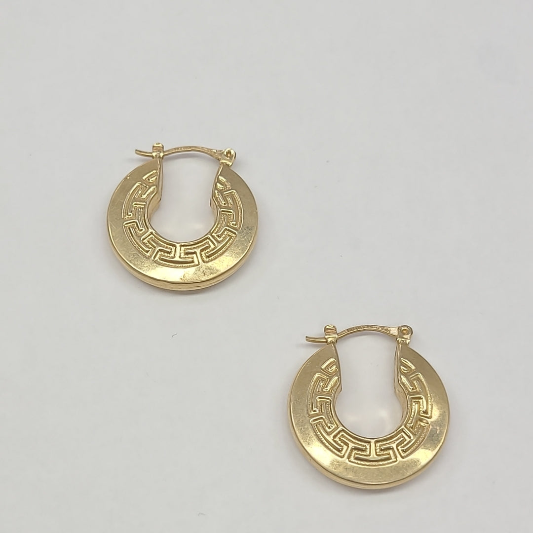 ARRACADAS PAR ORO 10 K 3,20 GRMS (SEMINUEVO)