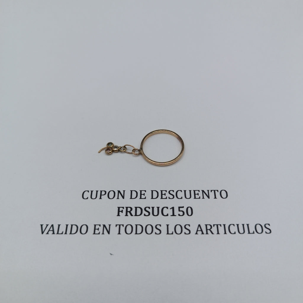 ANILLITO ORO 10 K 1,40 GRMS (SEMINUEVO)