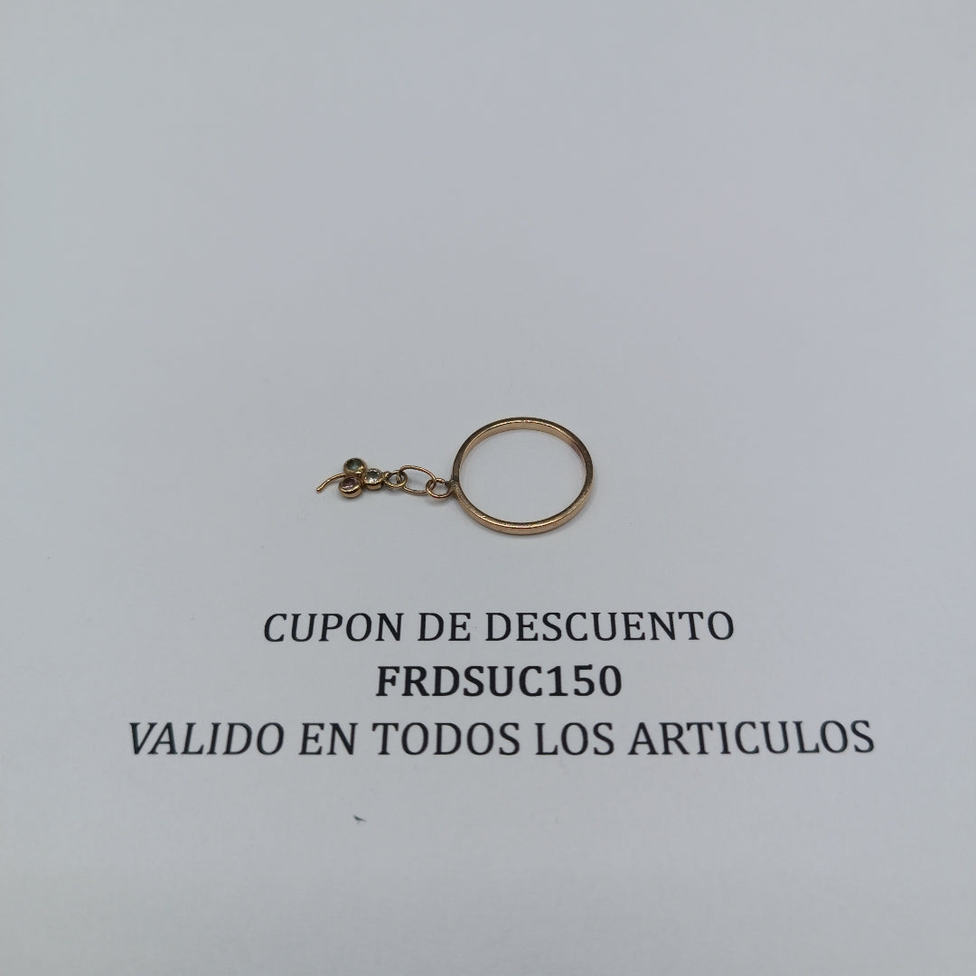 ANILLITO ORO 10 K 1,40 GRMS (SEMINUEVO)