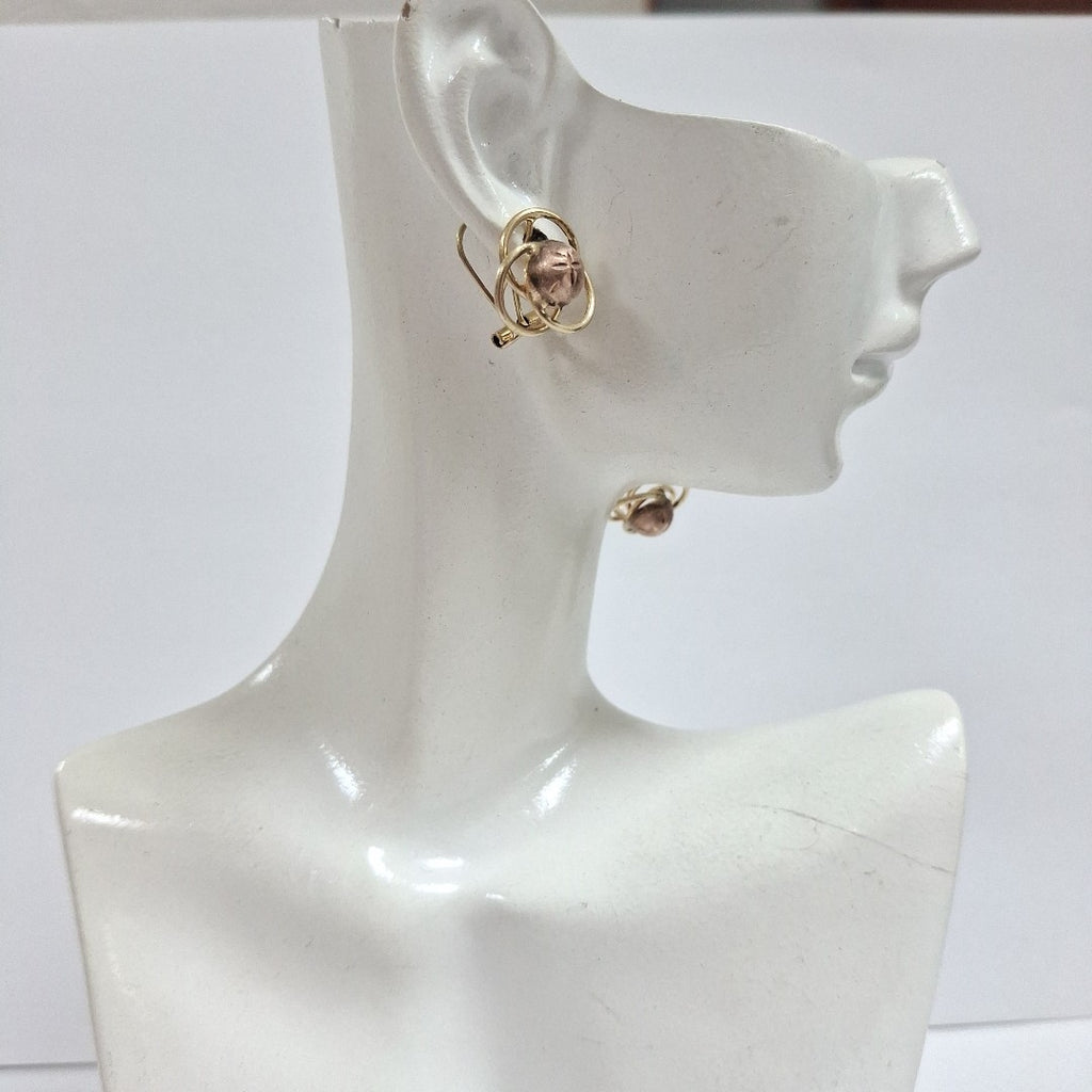 BROQUELES PAR ORO 10 K 2,70 GRMS (SEMINUEVO)