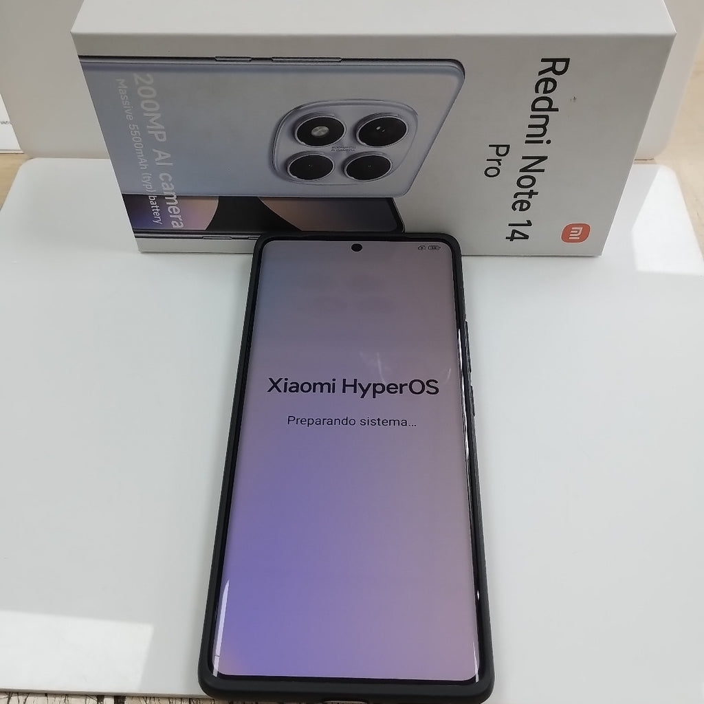 CELULAR XIAOMI REDMI NOTE 14 PRO 24116RACCG (2024) 256 GB 8 GB RAM (SEMINUEVO)