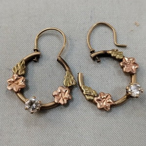 ARRACADAS PAR ORO 8 K 2.3 GRMS (SEMINUEVO)