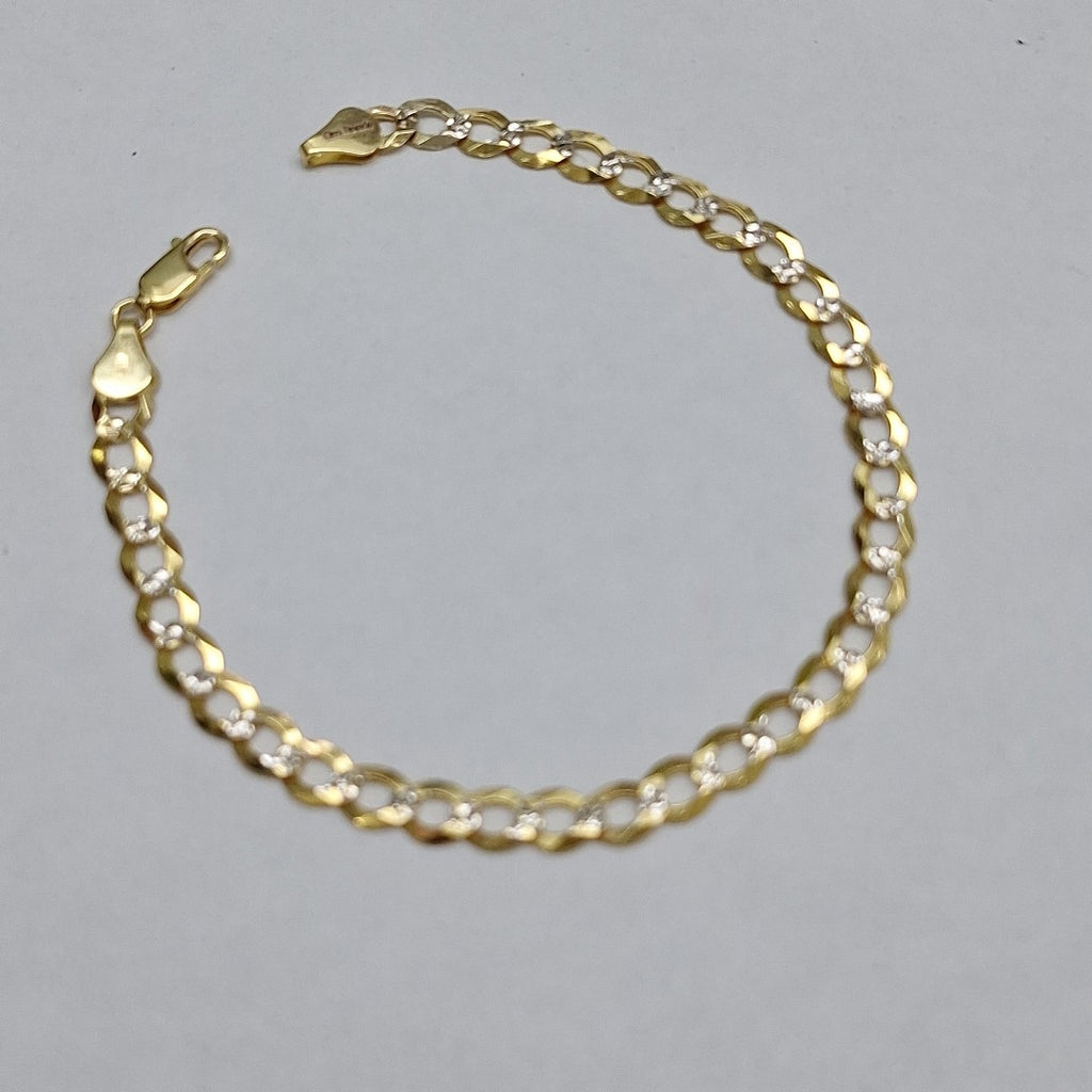 PULSERA BARBADA 14K 21 CM 6.5 GR (NUEVO)