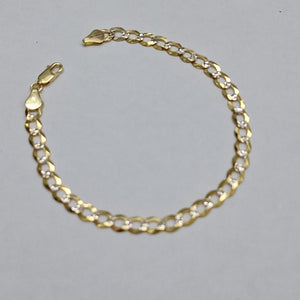 PULSERA BARBADA 14K 21 CM 6.5 GR (NUEVO)