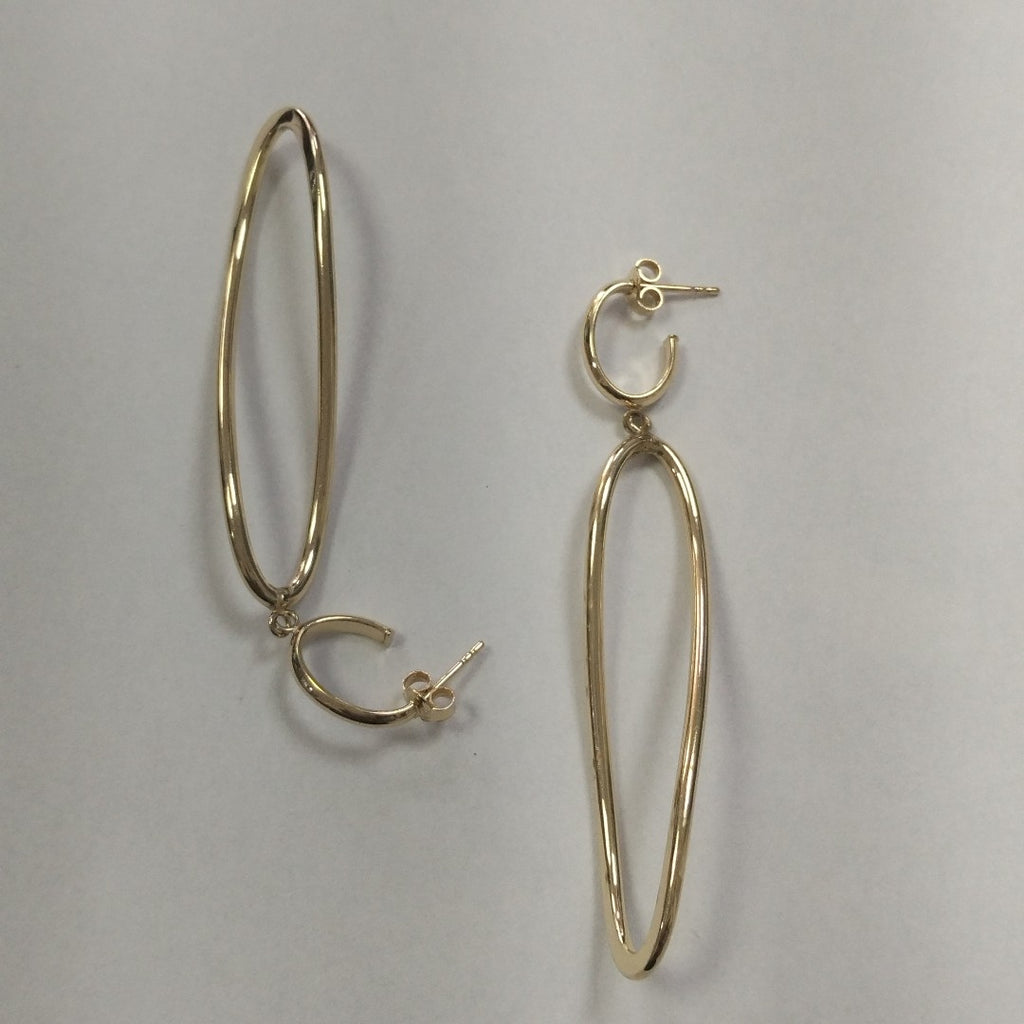 ARETES PAR ORO 10 K 2.3 GRMS (SEMINUEVO)