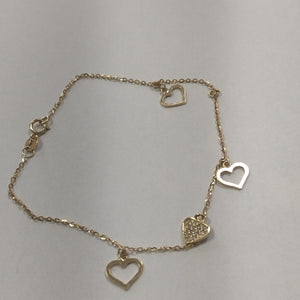 PULSERA ORO 14 K 1.6 GRMS (SEMINUEVO)