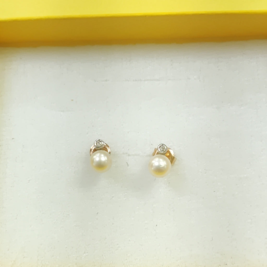 BROQUELES PAR ORO 14 K 1.1 GRMS (SEMINUEVO)